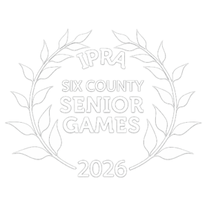 White Senior Games Logo
